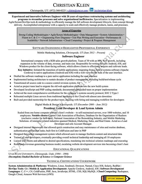 ideal resume format for ats